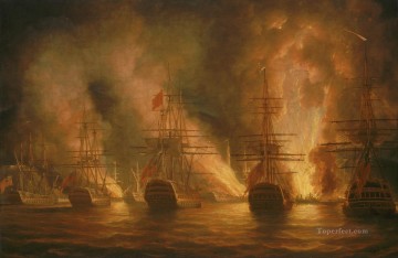 1797 年のトリニダード海戦 Oil Paintings